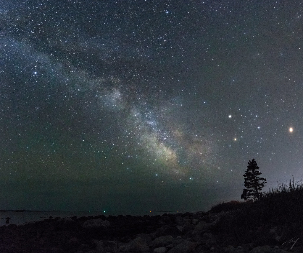 Milky way over Nova Scotia